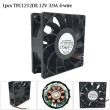 Ventilateur de refroidissement PWM pour Machine minière, pour Delta TFC1212DE 12V 3.9A PFB1212UHE F00 PWM, accessoires pour outils électriques