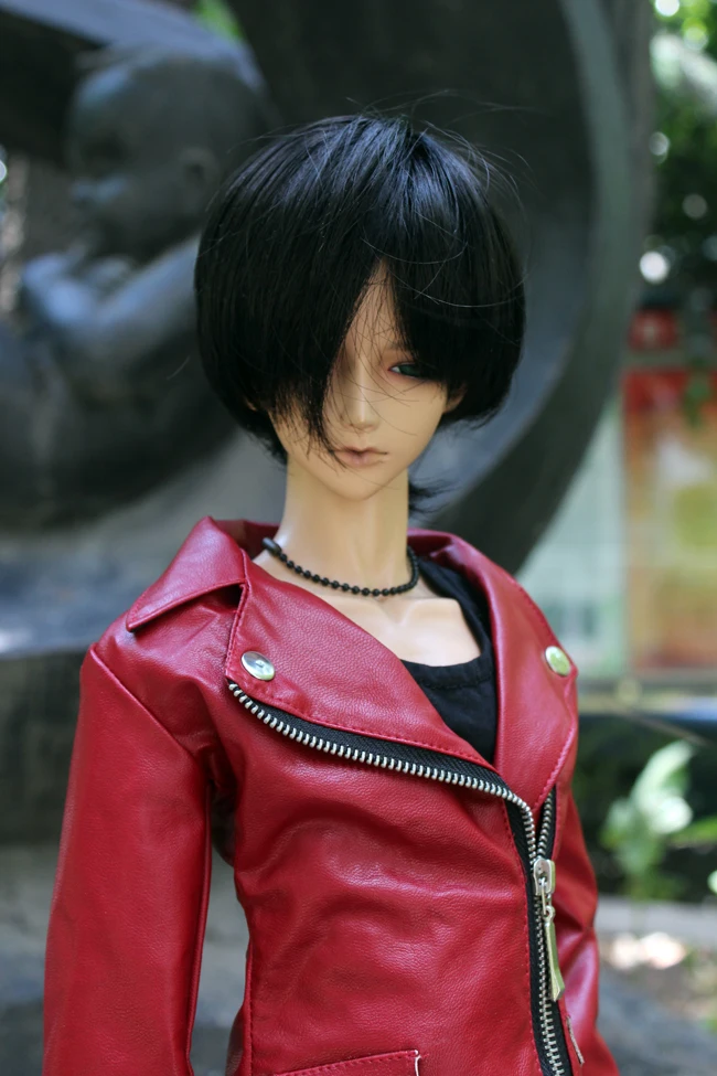 1/4 1/3 масштаб BJD кукольная одежда кожаная куртка пальто для BJD/SD аксессуары ID72 uncle. Не включены кукла, обувь, парик и другие A0848