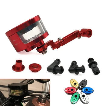 

CNC Motorcycle Brake Fluid Reservoir Rear Master Cylinder Tank Oil Cup For Suzuki GSF600 Bandit BURGMAN 400 GS 1000 500E GSX250