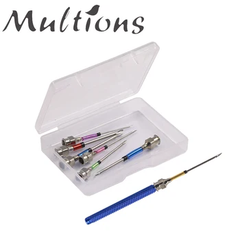 

9pcs/set Embroidery Stitching Punch Needle Handmade Stainless Steel Embroidery Pen Cross Stitch Tool Kits DIY Sewing Tools