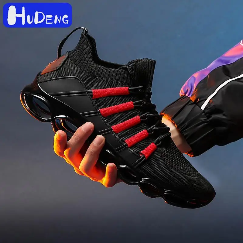 Новая обувь blade Модные мужские дышащие кроссовки для бега; 14 большой Size13 спортивные Для мужчин обувь 47 пробежек повседневная обувь 48