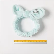 Корейский стиль, осень и зима, стиль, кролик Ушастый, широкая резинка для волос, японский корейский стиль, для детей, для мытья лица