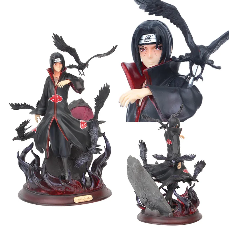 

Naruto Shippuden Figure Uchiha Itachi PVC Toy Action Figure Big Size Model Collectible Doll Christmas Gift 12'' 30CM