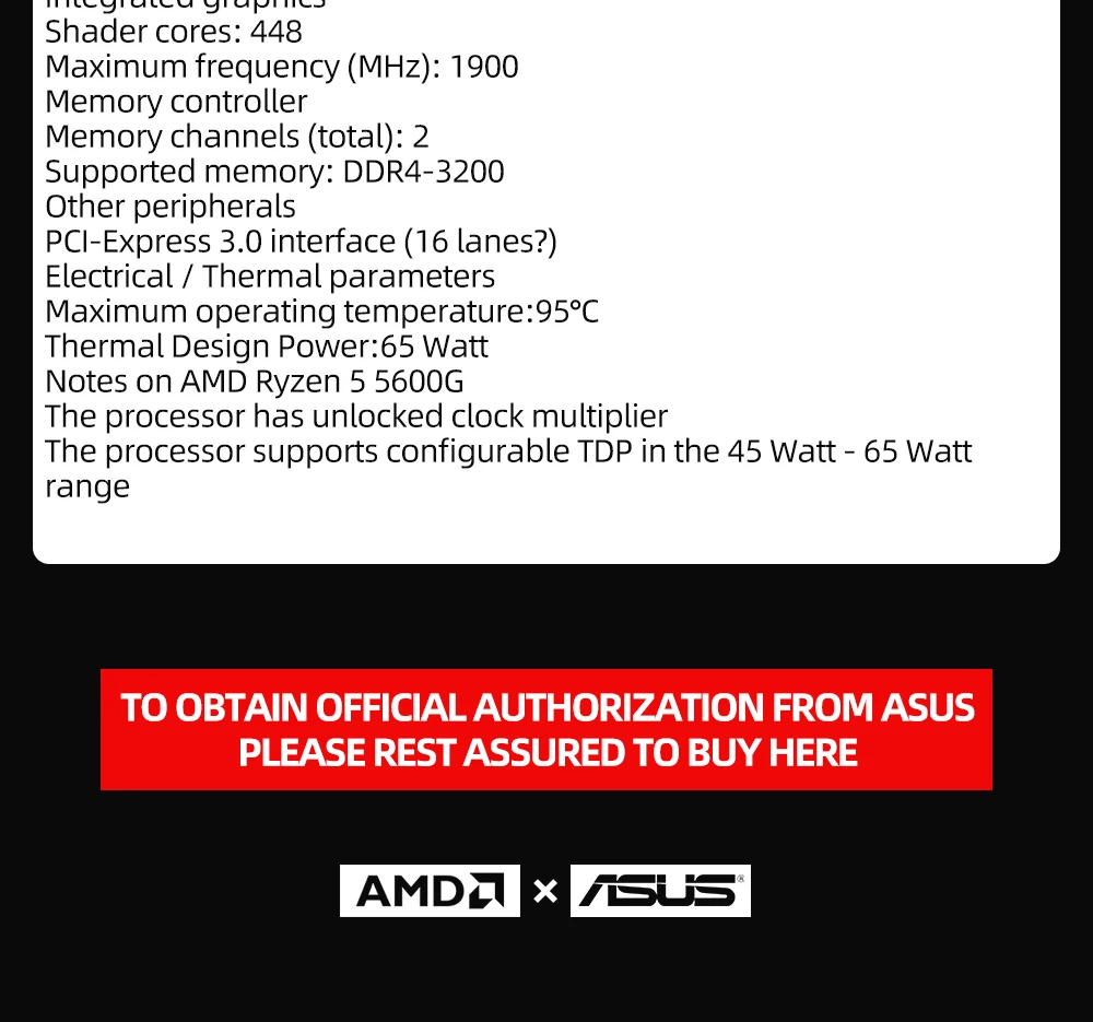 AMD New Ryzen 5 5600G R5 5600G CPU + ASUS TUF B450M PRO GAMING Motherboard Micro-ATX B450M B450 DDR4 RAM Support R5 R7 R9 CPU the best pc motherboard