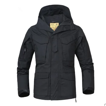 

Autumn Men's Jacket Casual Overcoat Waterproof windproof Military Jacket Mens Breathable Hooded Coats Tactical Clothing