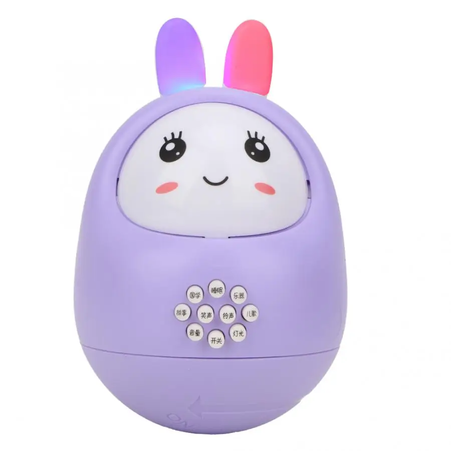 

Children Story Telling Early Educational Toy with Sound Light Baby Musical story phone Cute Smart Story Machine toy for baby