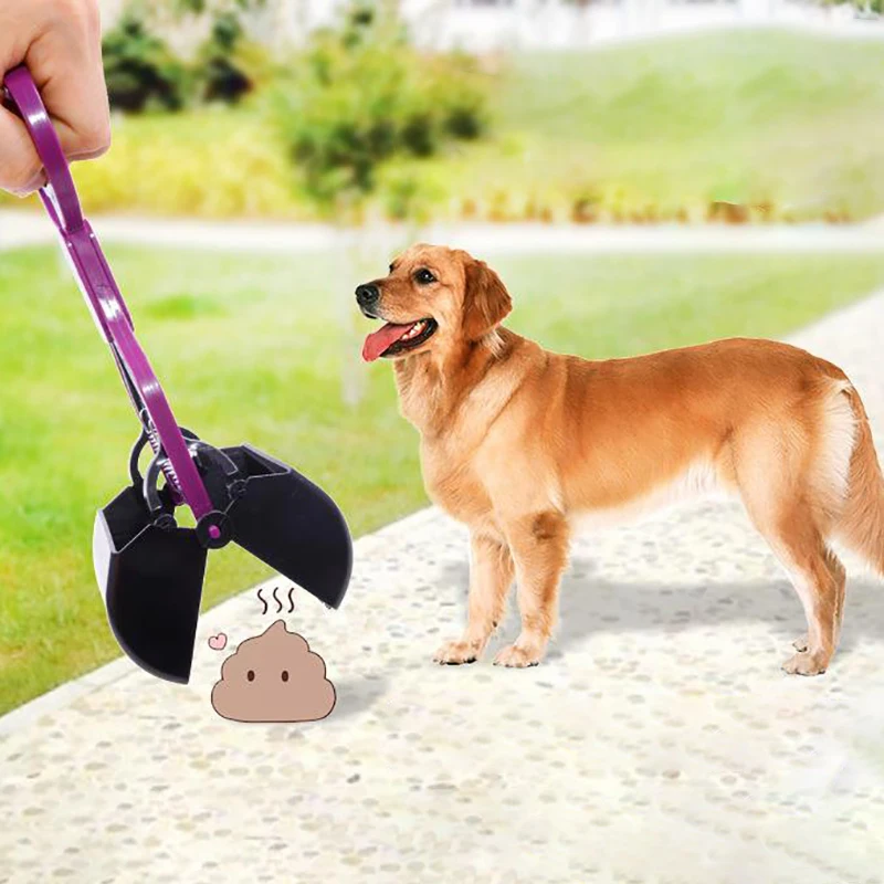 

New Dog Poop Scoop Dog Paddle Dog Shovel Poop Pickup Toilet hygiene accessory dog Pickup Clip Cleaning Shovels Handle Clean Tool