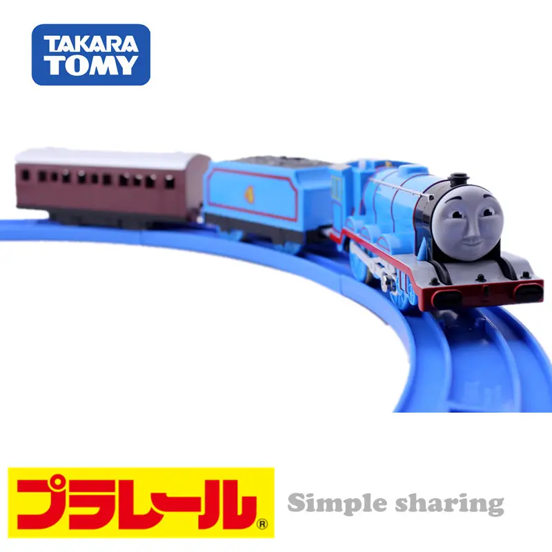 Такара Tomy Pla Rail Plarail поезд и друзья OT-05 говорящий Гордон Япония железнодорожный поезд моторизованный Электрический локомотив модель игрушки