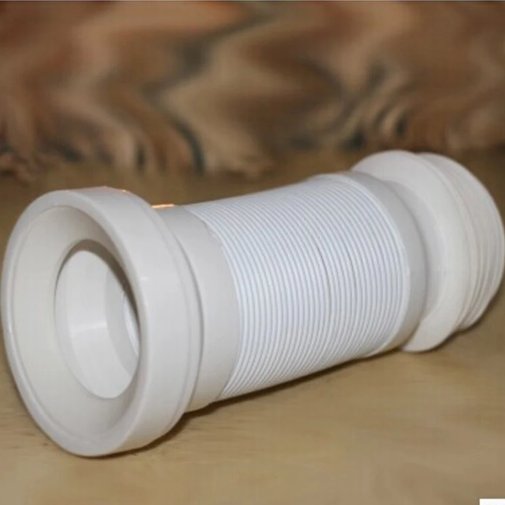 

Displacement Flexible WC Sewer Drain Pipe Accessories Home Plumbing Hose Universal Durable Tool Sewage Pan Connector Toilet Bowl