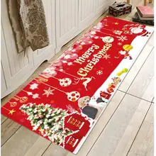 Рождественский Коврик для двери Рождественская елка Санта Клаус Лось тематический веселый рождественский напольный коврик Декоративный Напольный коврик с нескользящей подложкой ковер