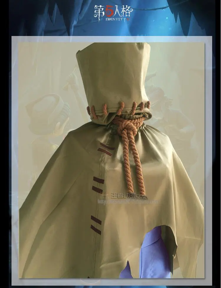 Game Identity V Cosplay Axe Boy Robbie White Cosplay Costume Original Skin Cosplay Clothes Halloween Party Costume Unisex
