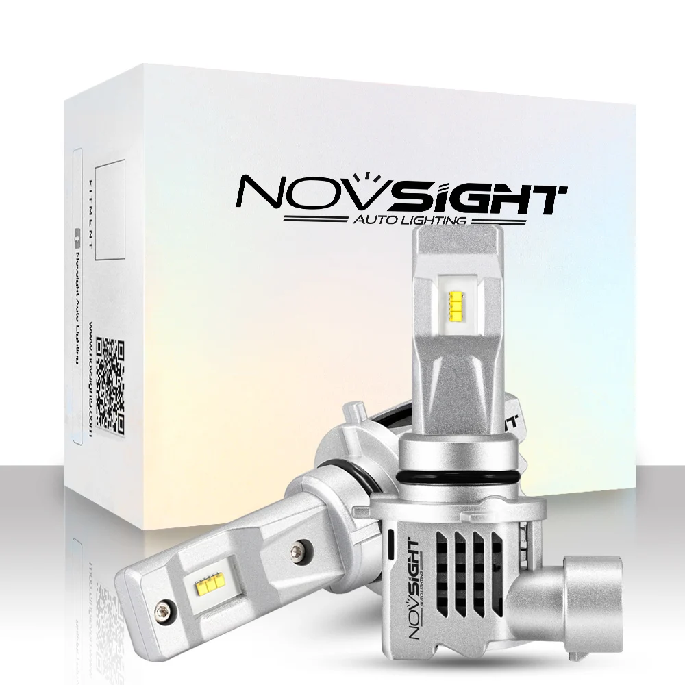 Novsight H7 H4 H3 H1 Светодиодные Автомобильные фары 6000K 10000lm Пара Автомобильные H11 9005 9006 HB2 Hi/lo луч авто фары лампы