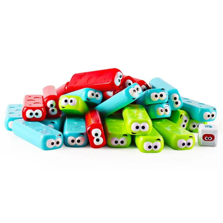 Детская настольная игра Chouchoule Push up строительные блоки башня XIAOCHONG игра Дженга для родителей и детей интерактивная игрушка