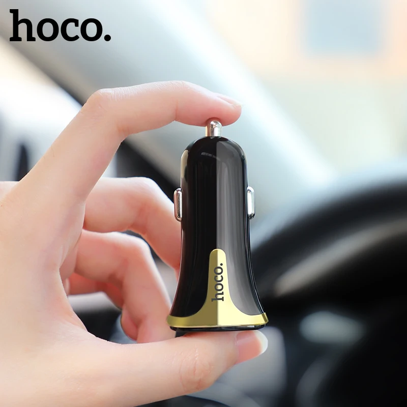 

Hoco Quick Charger 3.0 USB Car Charger For Samsung S10 Huawei P30 Supercharge FCP AFC QC 3.0 5A Fast PD USB C Car phone Charger