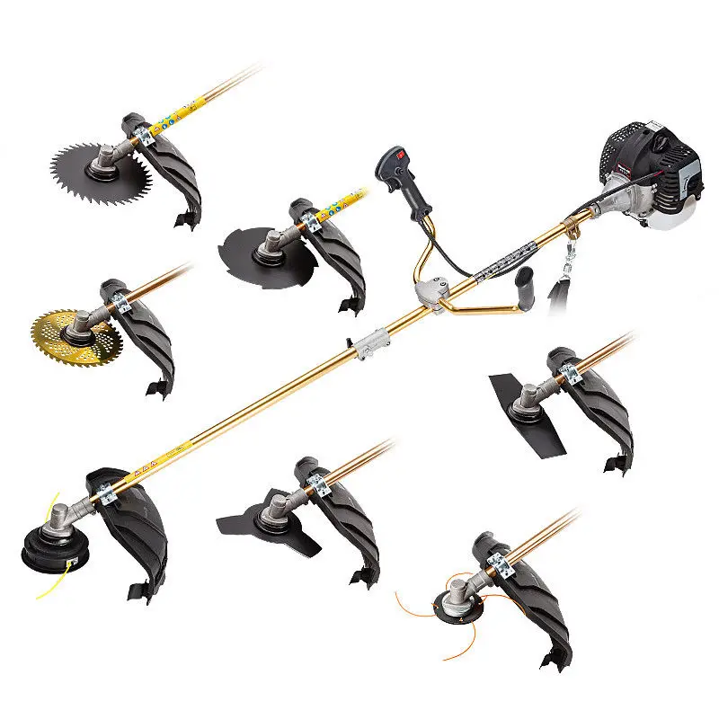 New Model 8 In 1 Splitshaft Brush Cutter,whipper Sniper,grass Trimmer With Metal Blades,auto