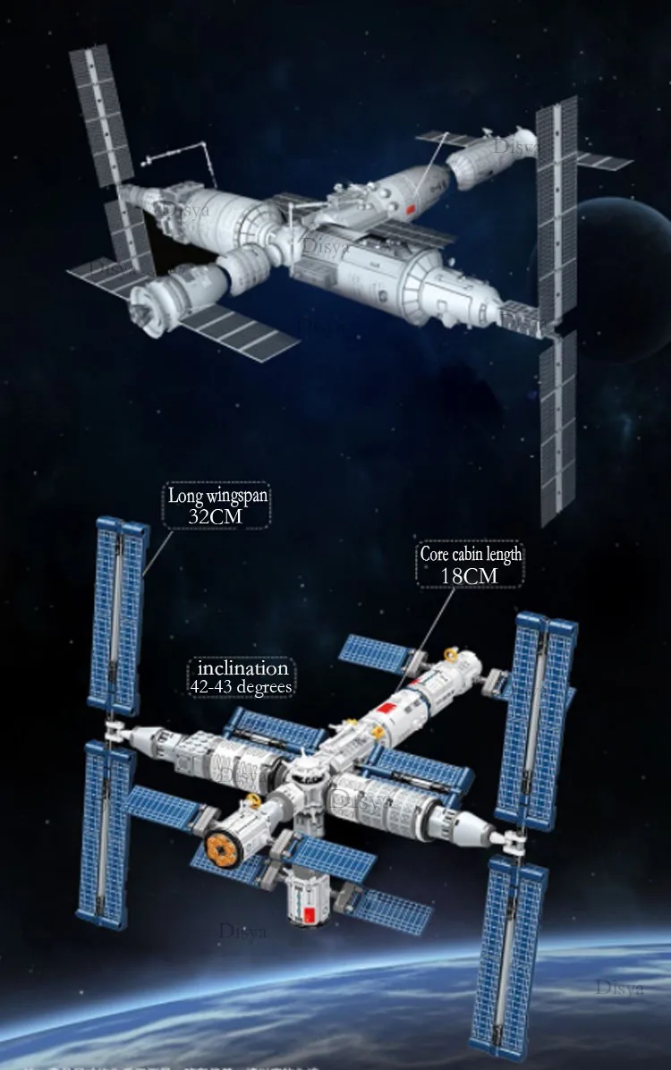 2021 Ideas Creator International Space Station Building Blocks Kit Bricks Classic Movie Model Kids Toys Boys Toy Children Gift