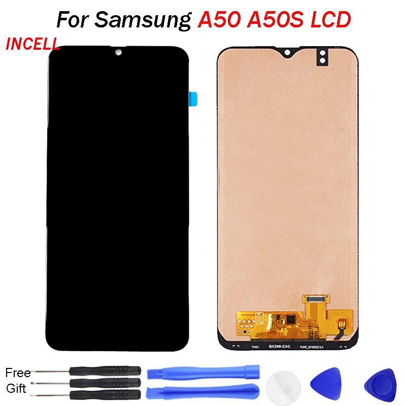 Incell для Samsung Galaxy A50 ЖК дисплей сенсорный экран дигитайзер сборка 2019 A505A A505U A505G/DS