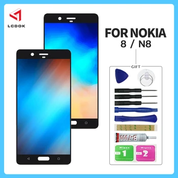

100% Tested Screen For Nokia 8 N8 TA-1012 TA-1004 TA-1052 LCD Display Touch Screen Digitizer Assembly Panel Replacement Parts