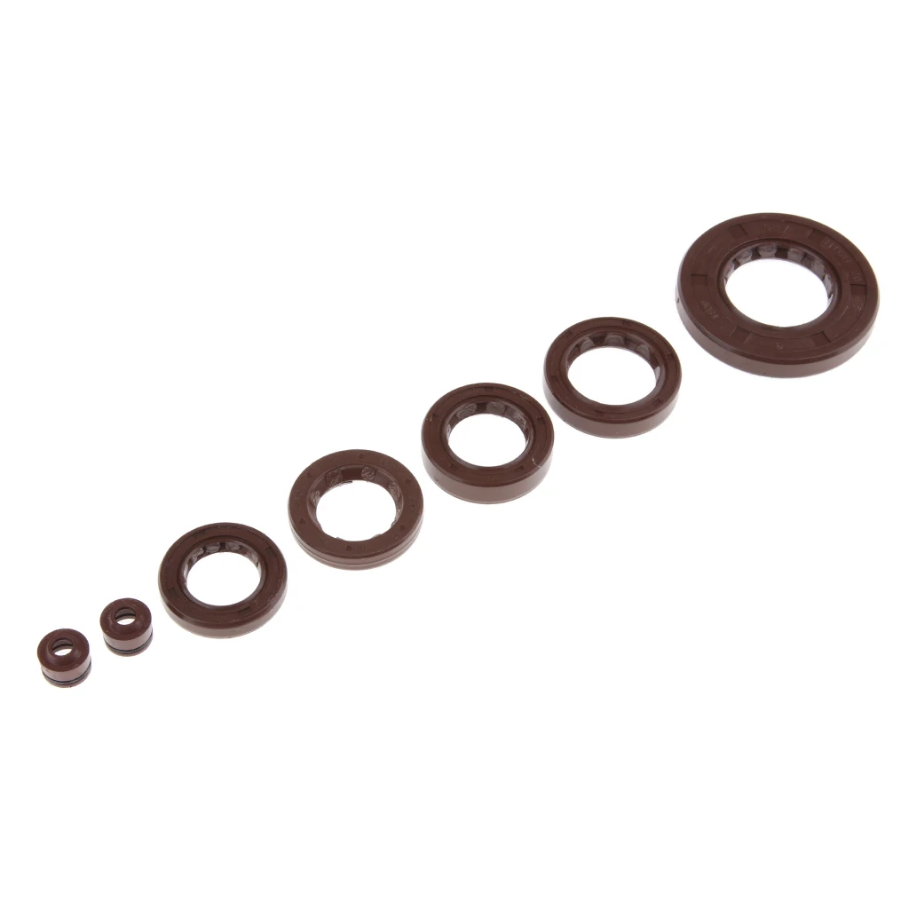Complete Crankshaft Oil Seal for Yamaha 100cc RSZ100 JOG100 ZY100 Moped