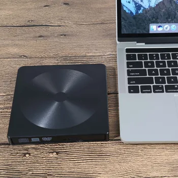 

External DVD Drive USB 3.0 Portable CD Drive Portable Rewriter Burners Writer for Desktop PC Laptop SP99