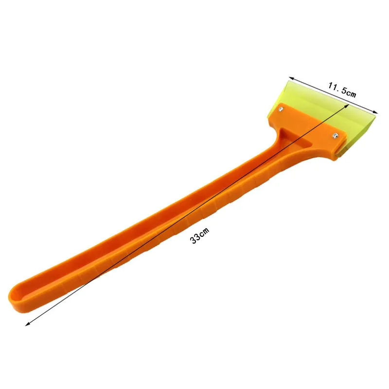 Newest Car Accessories Multifunctional Snow Shovel Long Rod Deicing Ice Sweep Tool Windshield Snow Scraper 33*15.5cm Wholesale