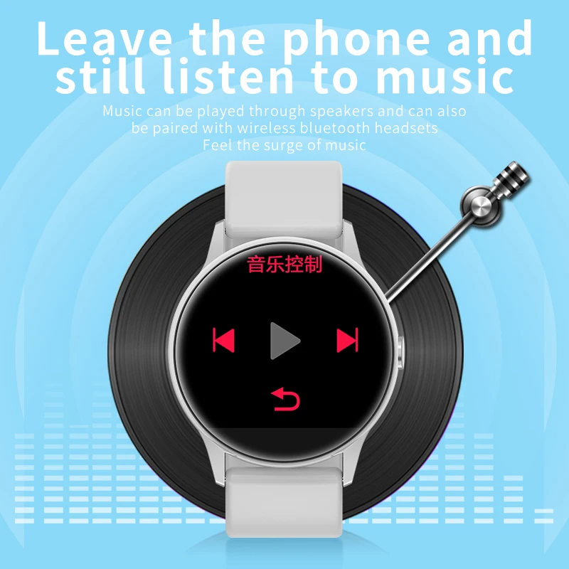 Letike женские часы C009 AI модные часы Smart watch ips изогнутый цветной экран полный экран сенсорный Водонепроницаемый плавательный Фитнес трекер