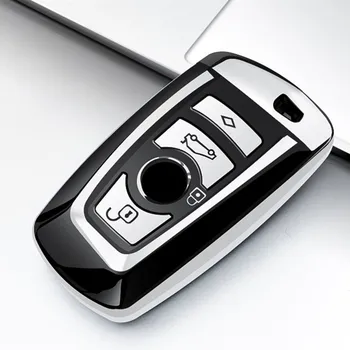 Cover chiate/telecomando per La Nuova Bmw 1 3 4 5 6 7 Serie f10 F20 F30 G30 E60 E90 E46 Accessori 5 Cover chiate/telecomando per La Nuova Bmw 1 3 4 5 6 7 Serie f10 F20 F30 G30 E60 E90 E46 Accessori - Auto Styling Auto In Fibra di Carbonio Copertura di Chiave Borsette Caso Per La Nuova
