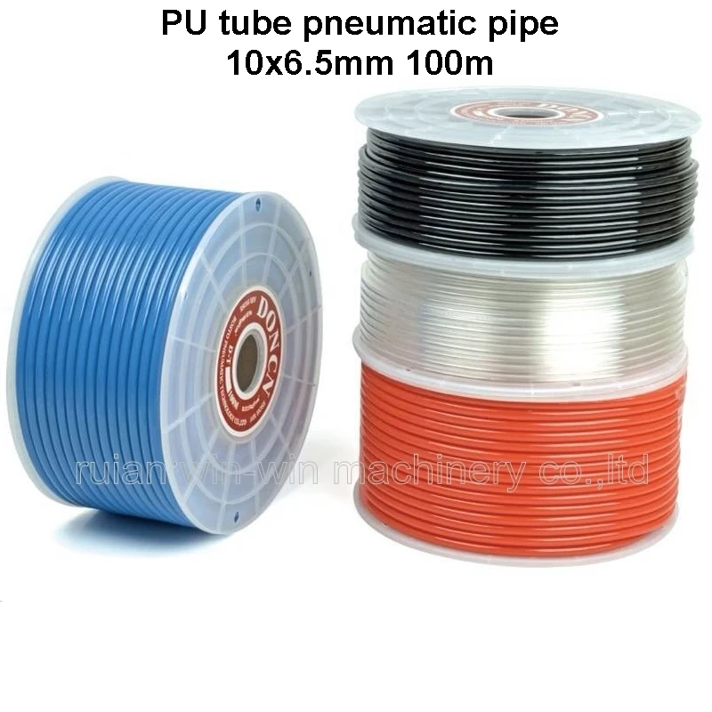 

New PU tube pneumatic pipe 10x6.5mm 100m pneumatic cylinder tube