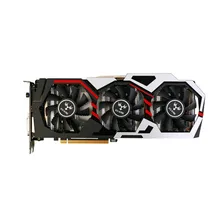 Игровая видеокарта GTX1060 U-3GD5 TOP1594-1809/8008 MHz 192bit игровая видеокарта power Cableo