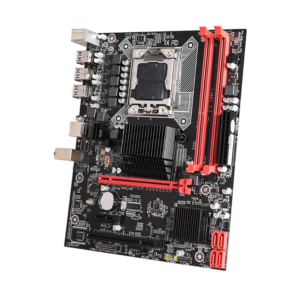 

X58 Computer Durable Solid State 32G DDR3 Gaming PCI Express Office LGA 1366 Motherboard Desktop USB2.0 Memory Dual Channel
