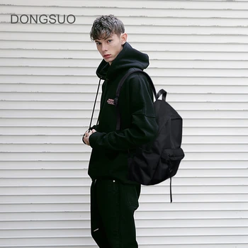 

Fashion Men waterproof Oxford Backpack School Back Bags casual Laptop backpack black for teenager 2020 spring summer new
