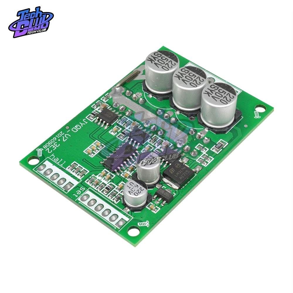 DC 12V-36V 500W PWM Brushless Motor Controller Hall JY01 Balancing Automotive BLDC Car Driver Control Board Module | Обустройство