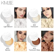 Макияж Рассыпчатая установочная пудра матовая минеральная контроль маслом стойкий консилер для лица финишный бронзант, контур для черной темной кожи