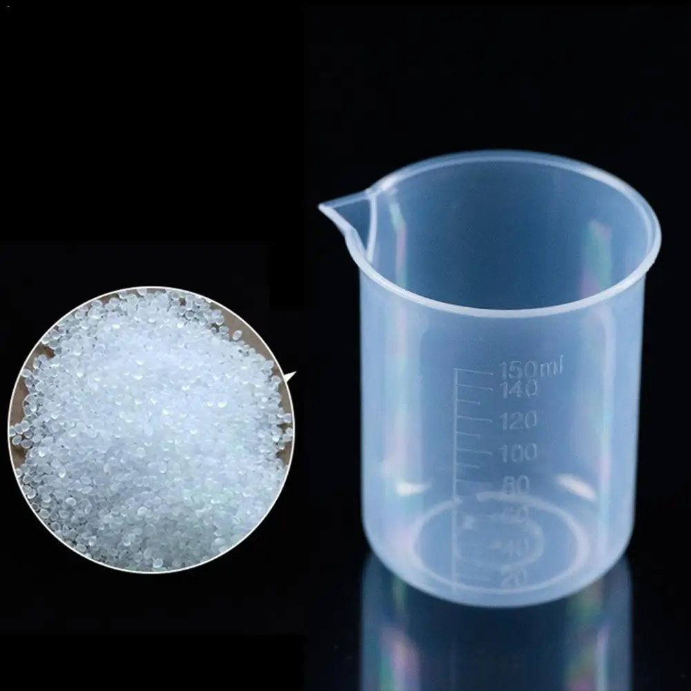 Misurino in plastica 150ml brocca versare beccuccio e borchie cartoleria Laboratorio e strumento da Laboratorio lh ico per Kit insegnante C5I4