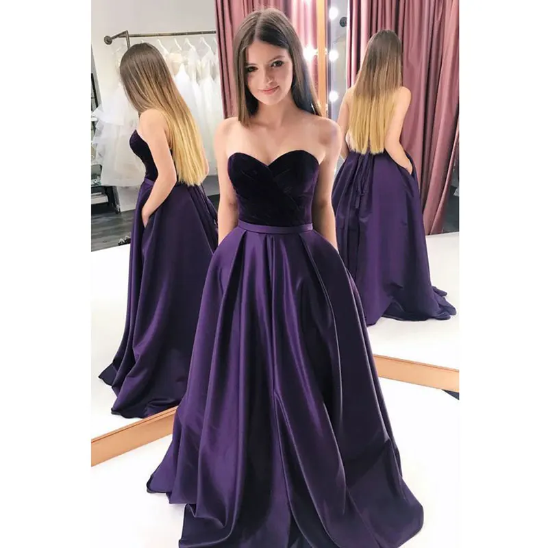 Вечерние платья без бретелек для выпускного вечера vestido de noiva sereia платье robe de soiree атласное тонкое торжественное платье длинное платье на шнуровке
