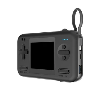 

Retro Handheld Game Players Mini Portable Video Game Consoles Power Bank Built-in 416 Classic Game for Kids Gift