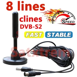 Satxtrem CC ESPA Clines HD Cable DVB-S2 V7 V8 V9 Nova Europe Stable 8-Lines