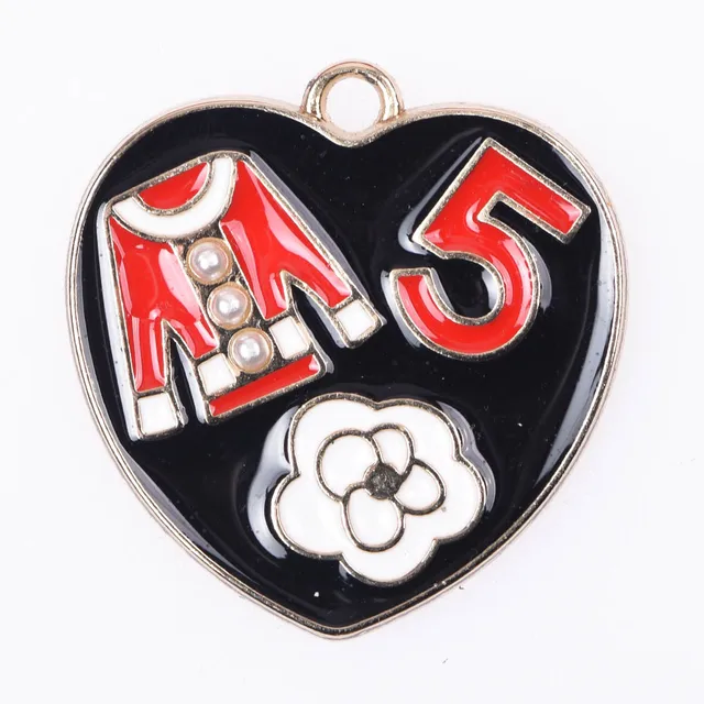 1 Pcs Metal Croc Shoes Charms Pink Women Bags Decoration Black Formal Hat Lady Bracelet Accessories Perfume Bottle Girl Gidt b8524