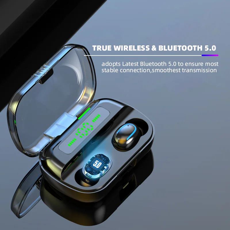 Ralyin bluetooth наушники IPX6 водонепроницаемые беспроводные с micphone спортивная