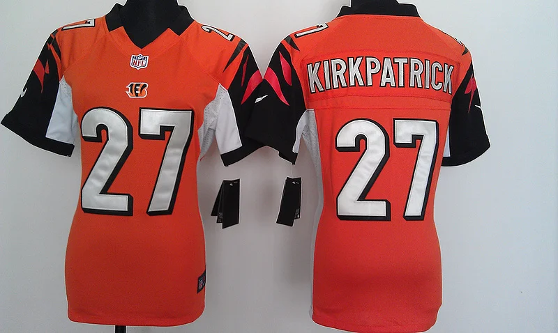 Зеленый Женщины Леди Все сшитые Цинциннати s#14 Andy Dalton,#18 A.J. Зеленый, 32 Jeremy Хилл#85 Eifert Джерси - Цвет: Зеленый