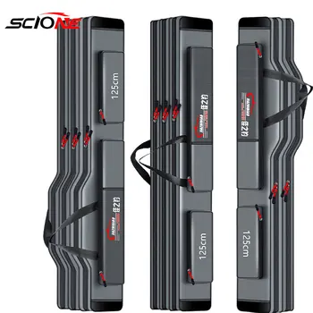 HOT OFFER ❤️ Steel Wire Edge Portable Fishing Bag Multi-Purpose Thicken Waterproof Durable Case Fishing Rod Bag Fishing Tackle Bag X277G - discount item 52% OFF Sports & Entertainment
