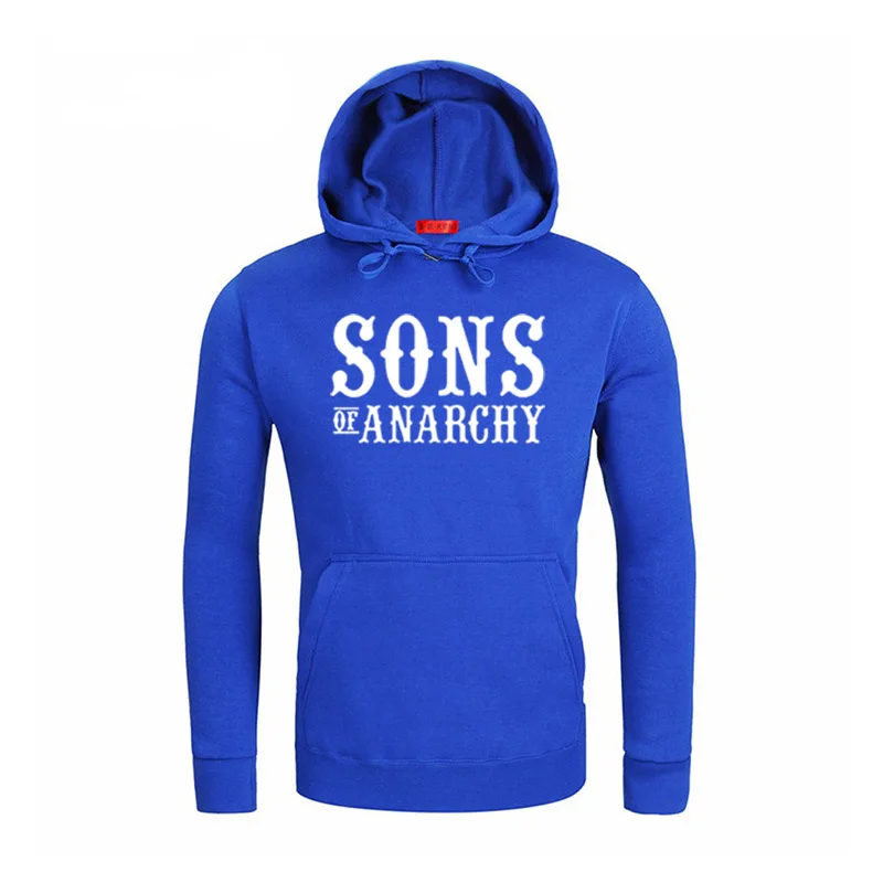 SOA Sons of anarchi/детская спортивная одежда для мужчин толстовки Модная Повседневная