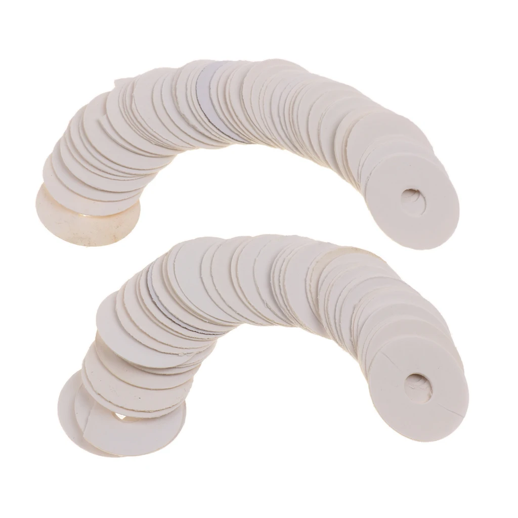 2 Pack Paper Piano Front Rail Punchings Keyboard Instrument Regulating Kits