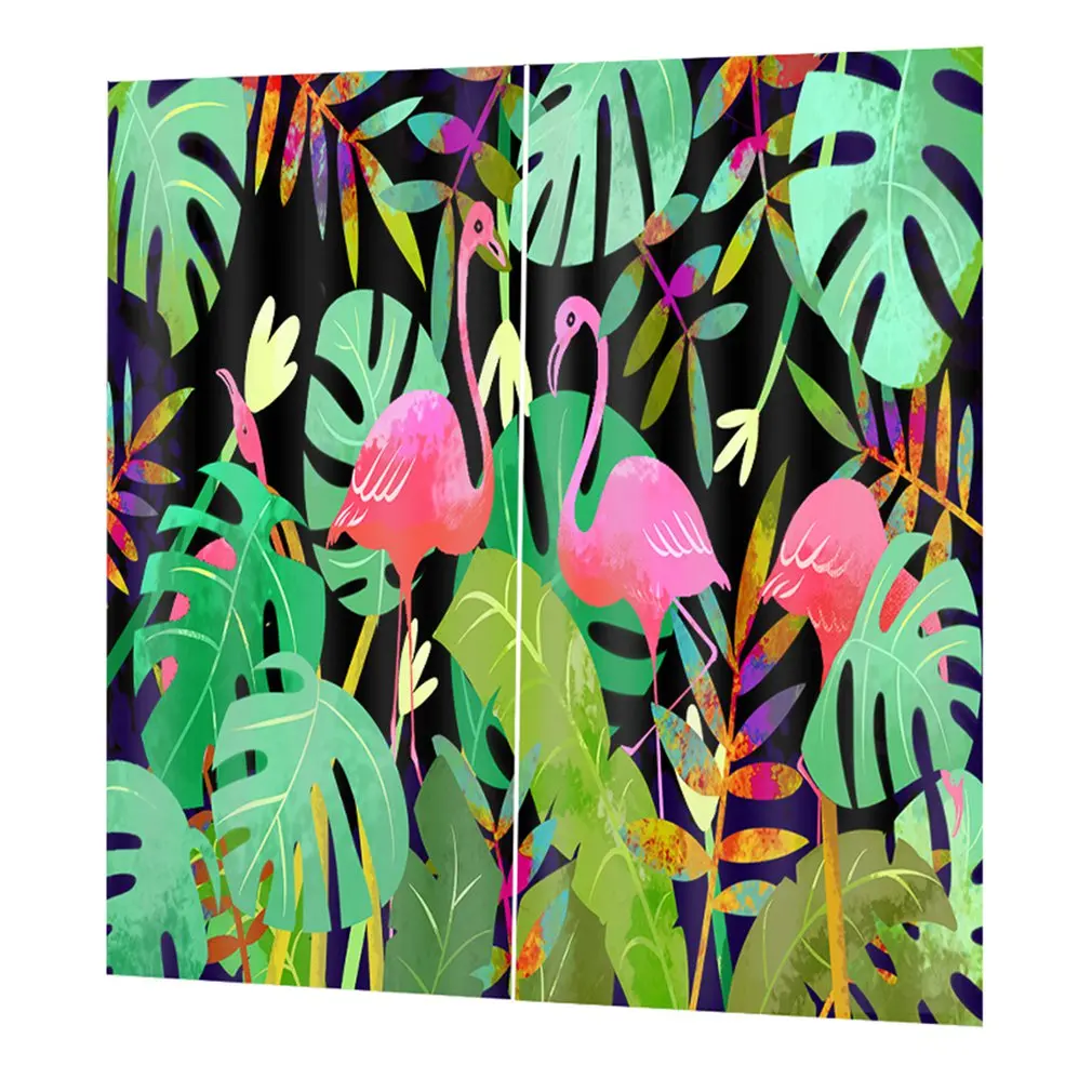 

Top Blackout Curtain Panel Window Screening Window Drapes 170*200cm Elegant Living Room Bedroom Decorative Curtains DZCJ012