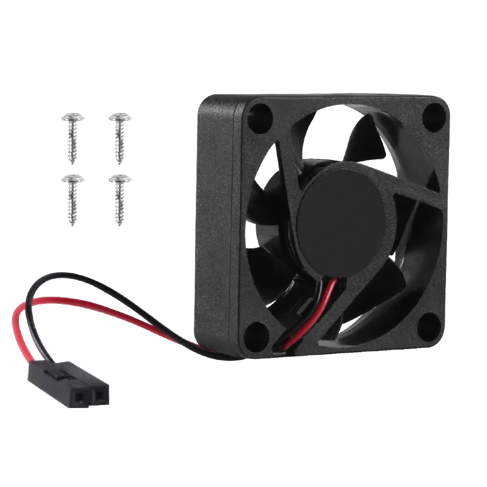 Aokin ABS Raspberry Pi 4 чехол с охлаждающим вентилятором алюминиевый радиатор для Raspberry Pi 4 Модель B для Pi 4B чехол