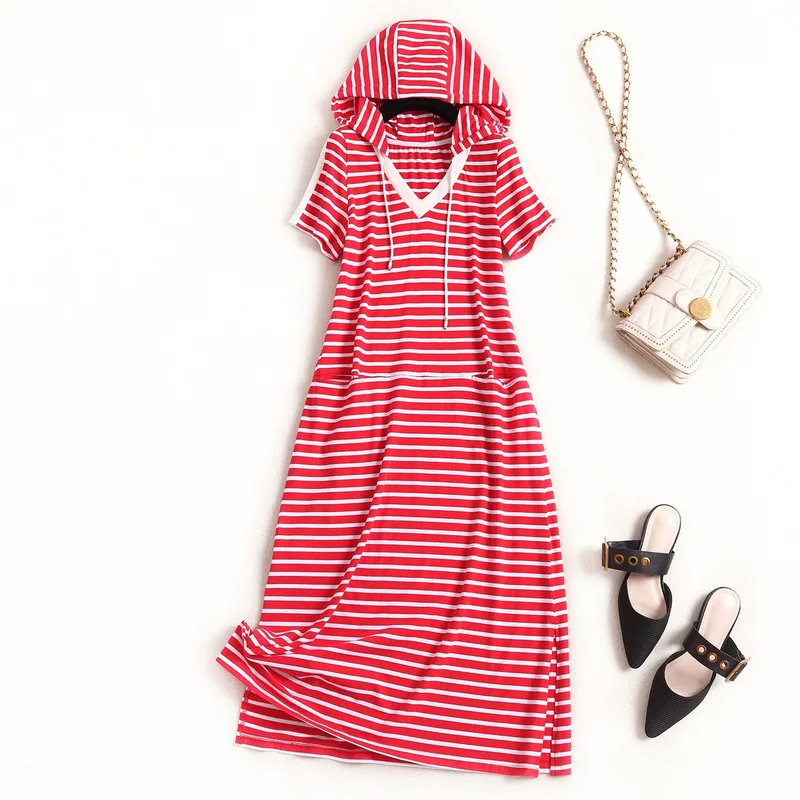 black jersey summer dress