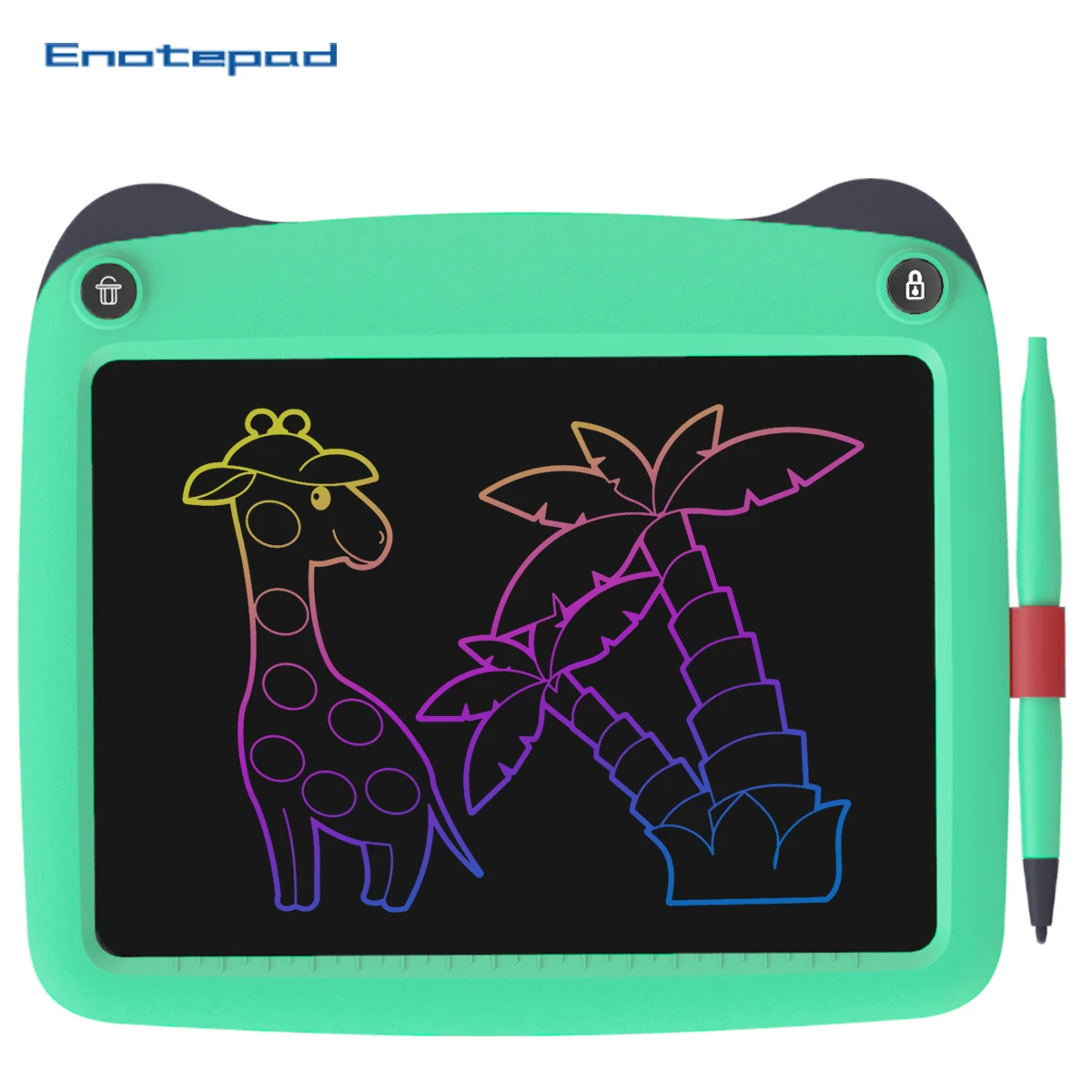 9 дюймовый ЖК планшет Enotepad для письма электронный многоцветный с сильным сроком