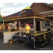 3X3 м палатка, открытый дисплей портативный складной торговый шоу всплывающая палатка беседка, пользовательские события шатер/рекламные палатки для продажи