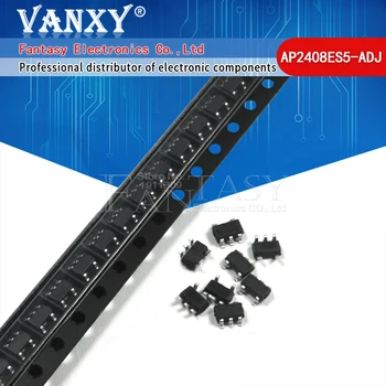 

10PCS APS2408ES5-ADJ SOT23-5 AP2408ES5-ADJ SOT23 AP2408ES5