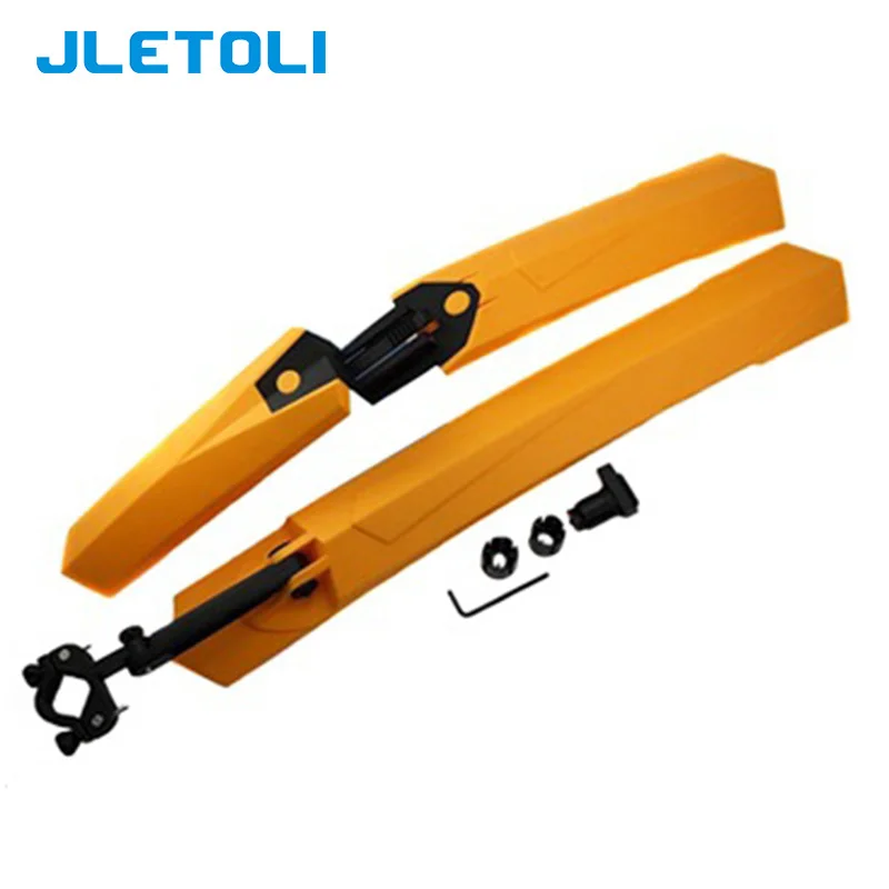 Yellow JLETOLI велосипедный брызговик велосипедные крылья горный велосипед Передняя Задняя шина крыло брызговики велосипедные Крылья запчасти для велосипеда - Цвет: Yellow